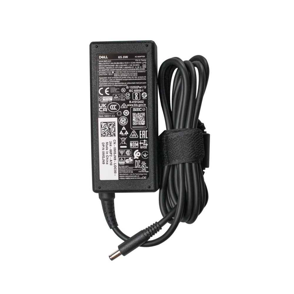 Dell 19.5V 3.34A Laptop Adapter