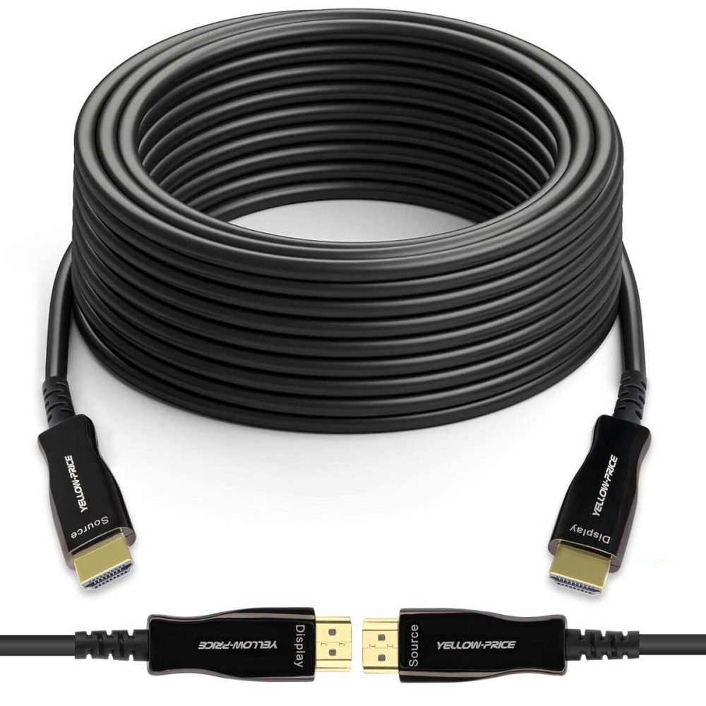 HDMI 4K Fiber Optic PVC Cable 5 Meter