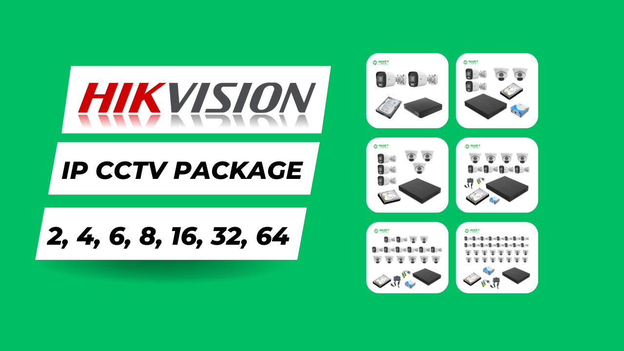 Hikvision CCTV IP Camera Packages in Bangladesh