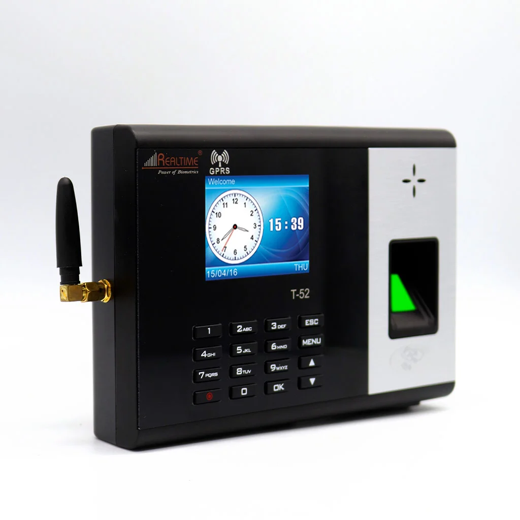 Realtime T-52 Biometric Time Attendance & Access Control System