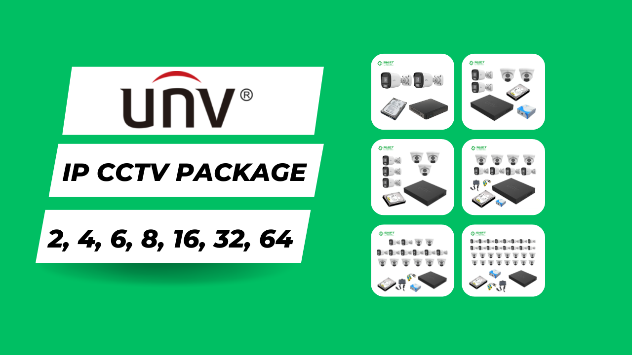 Uniview CCTV IP Camera Packages in Bangladesh
