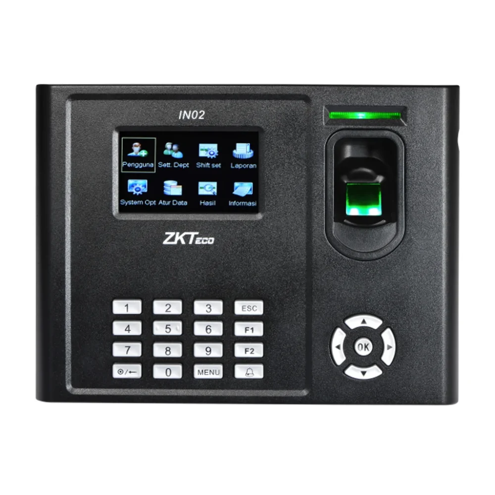 ZKTeco IN02 Fingerprint Time Attendance Terminal | Best Price in Bangladesh