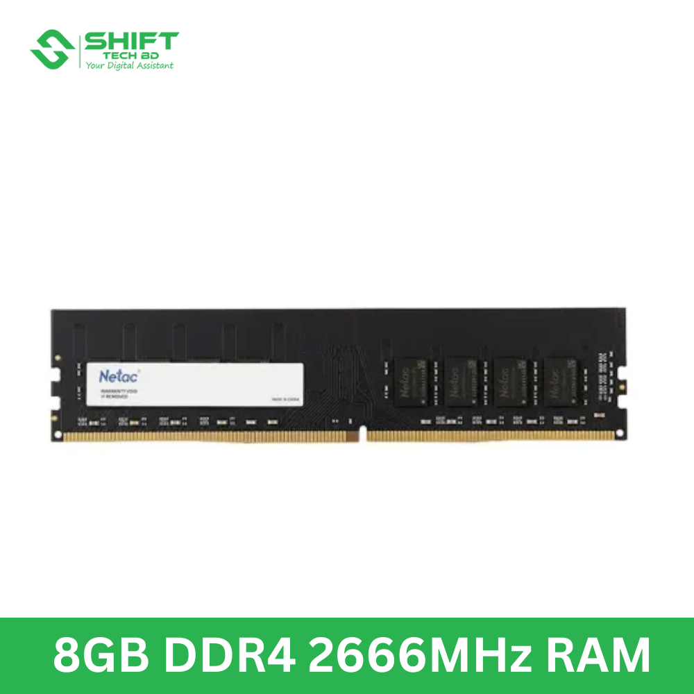 Netac Basic 8GB DDR4 2666MHz RAM Price in Bangladesh