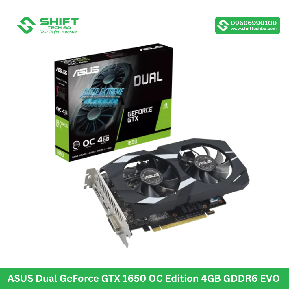 ASUS Dual GeForce GTX 1650 OC Edition