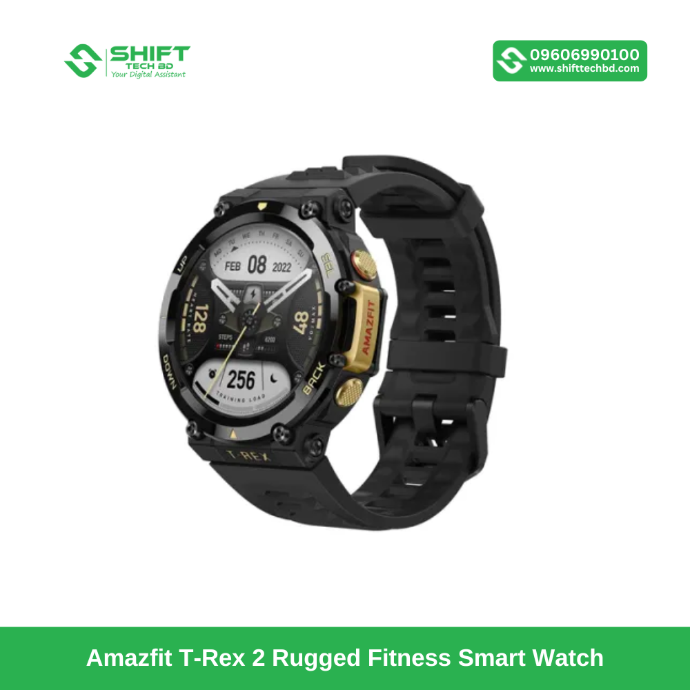 Amazfit T-Rex 2 Rugged Fitness Smart Watch