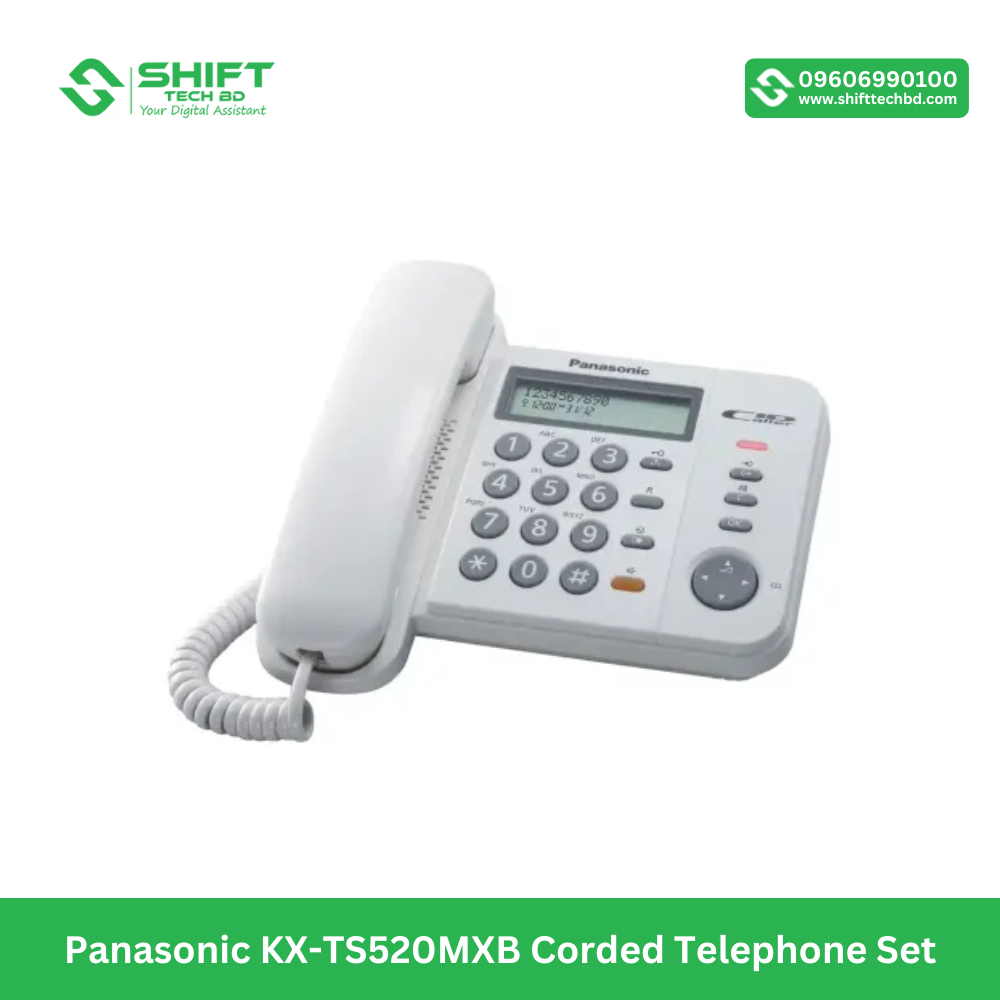Panasonic KX-TS520MXB Corded Telephone Set