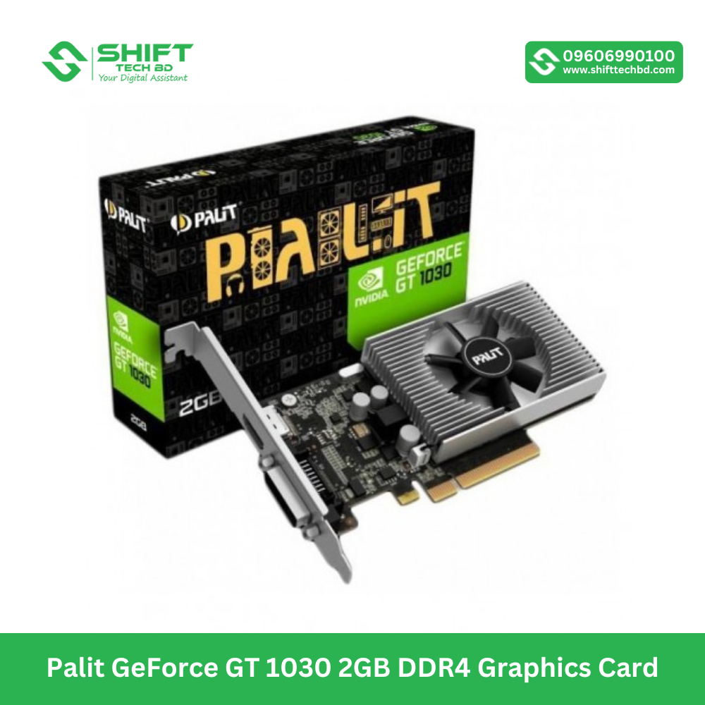 Palit GeForce GT 1030 2GB DDR4 Graphics Card with No Warranty