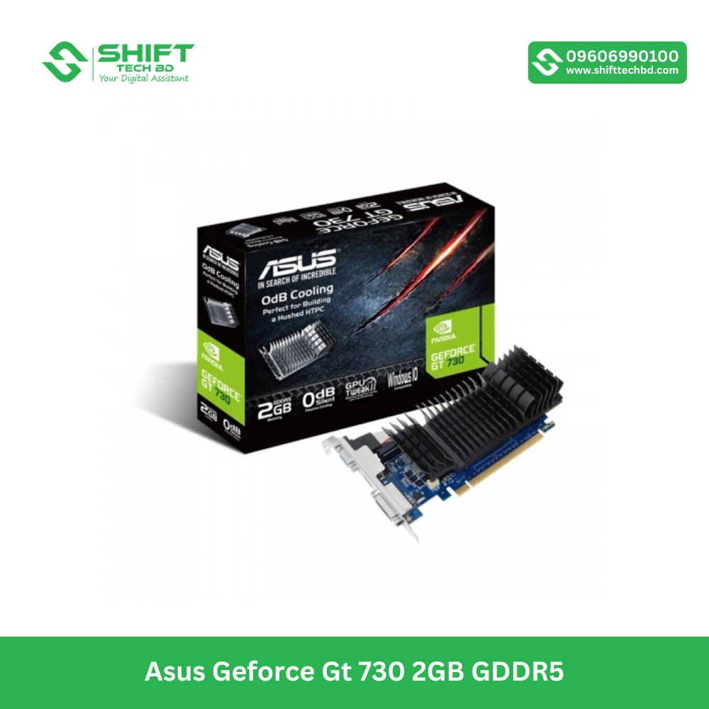 Asus Geforce Gt 730 2GB GDDR5 Graphics Card