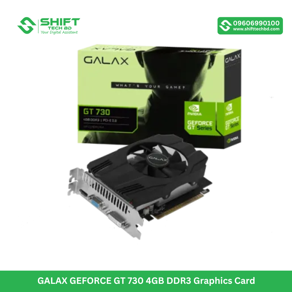 GALAX GEFORCE GT 730 4GB DDR3 Graphics Card