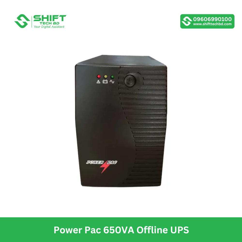 Power Pac 650VA Offline UPS