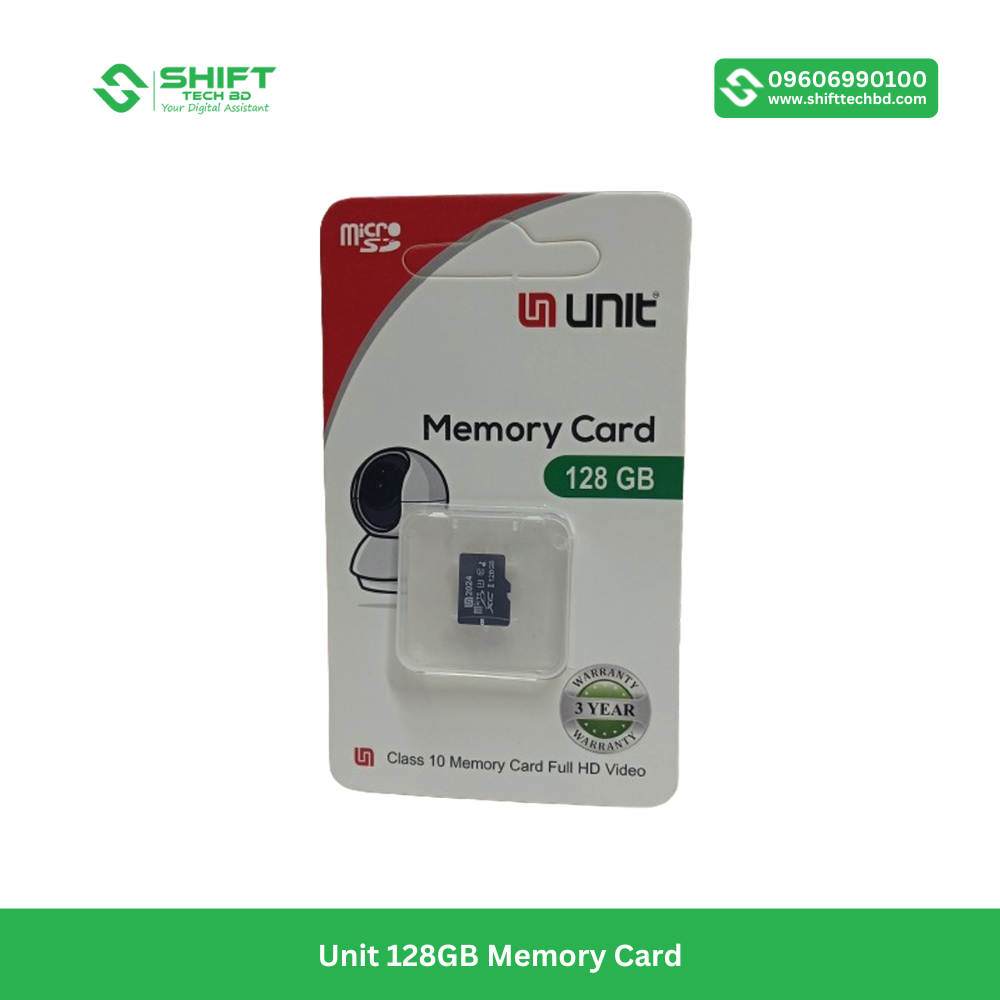 Unit 128GB Memory Card