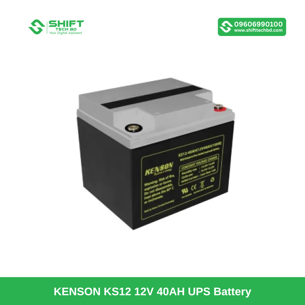 KENSON KS12 12V 40AH UPS Battery