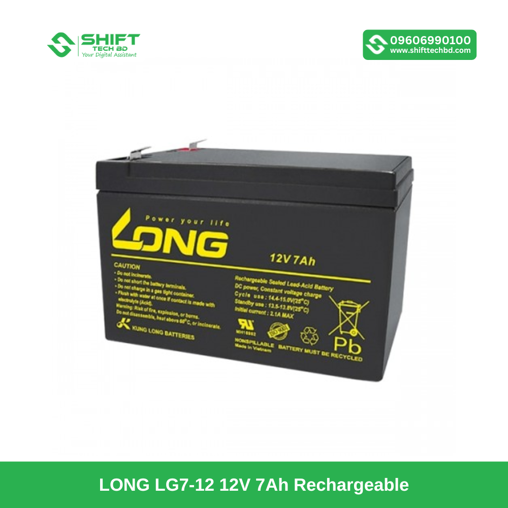LONG LG7-12 Battery Price in Bangladesh, Specs & Review