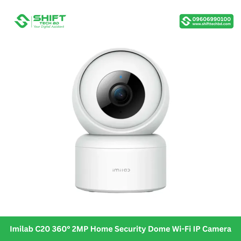 Imilab C20 360° 2MP Home Security Dome Wi-Fi IP Camera