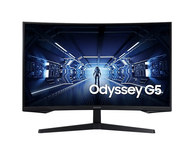 Samsung Odyssey LC27G55TQWNXZA 27-Inch Curved Gaming Monitor