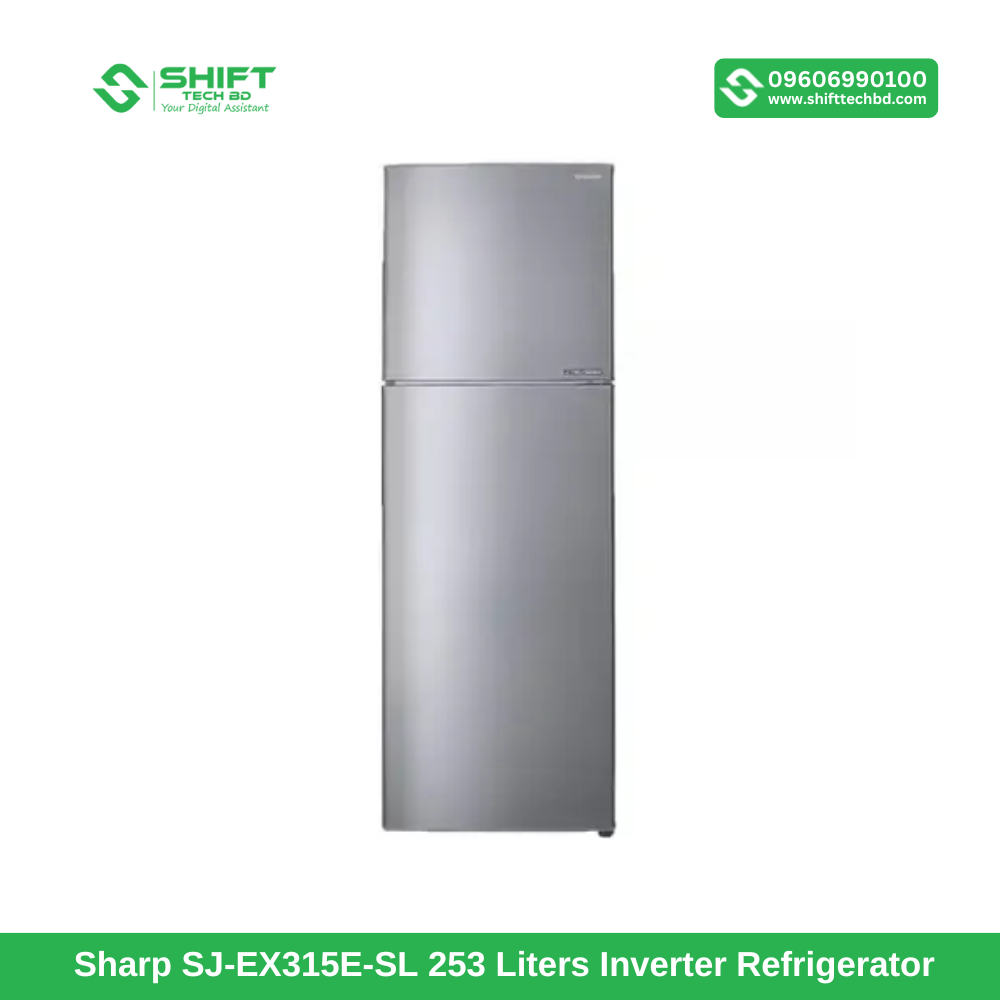 Sharp SJ-EX315E-SL 253 Liters Inverter Refrigerator