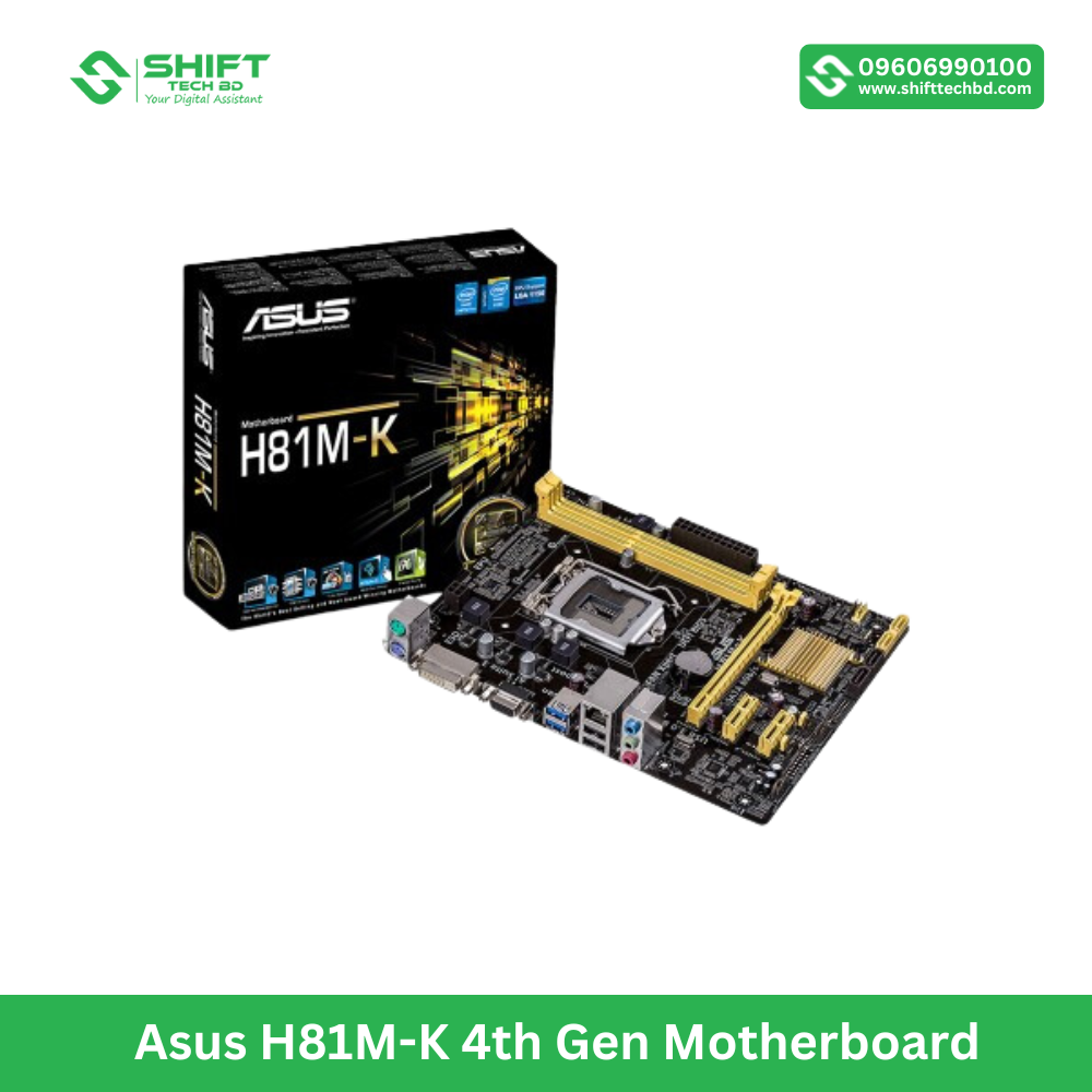 Asus H81M-K 4th Gen Motherboard