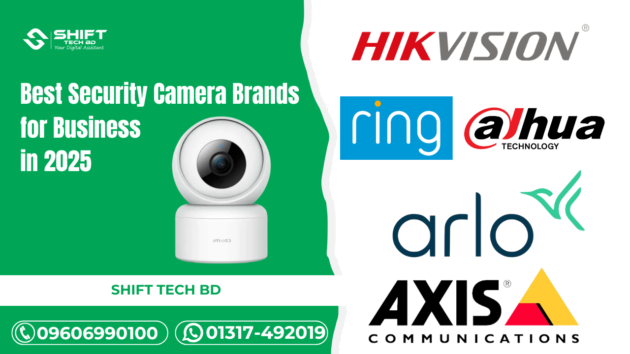 Best Security Camera Brands for Business in 2025