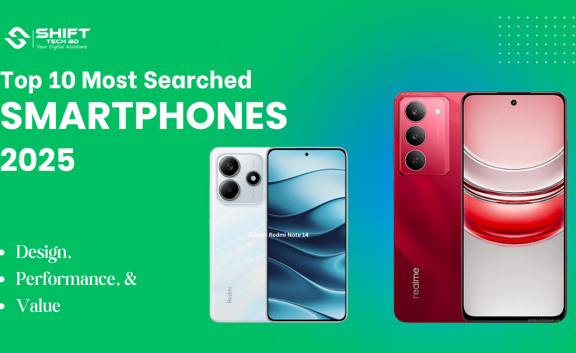 Top 10 Most Searched Smartphones in Bangladesh (January 2025)