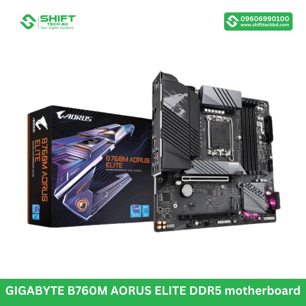 GIGABYTE B760M AORUS ELITE DDR5 motherboard