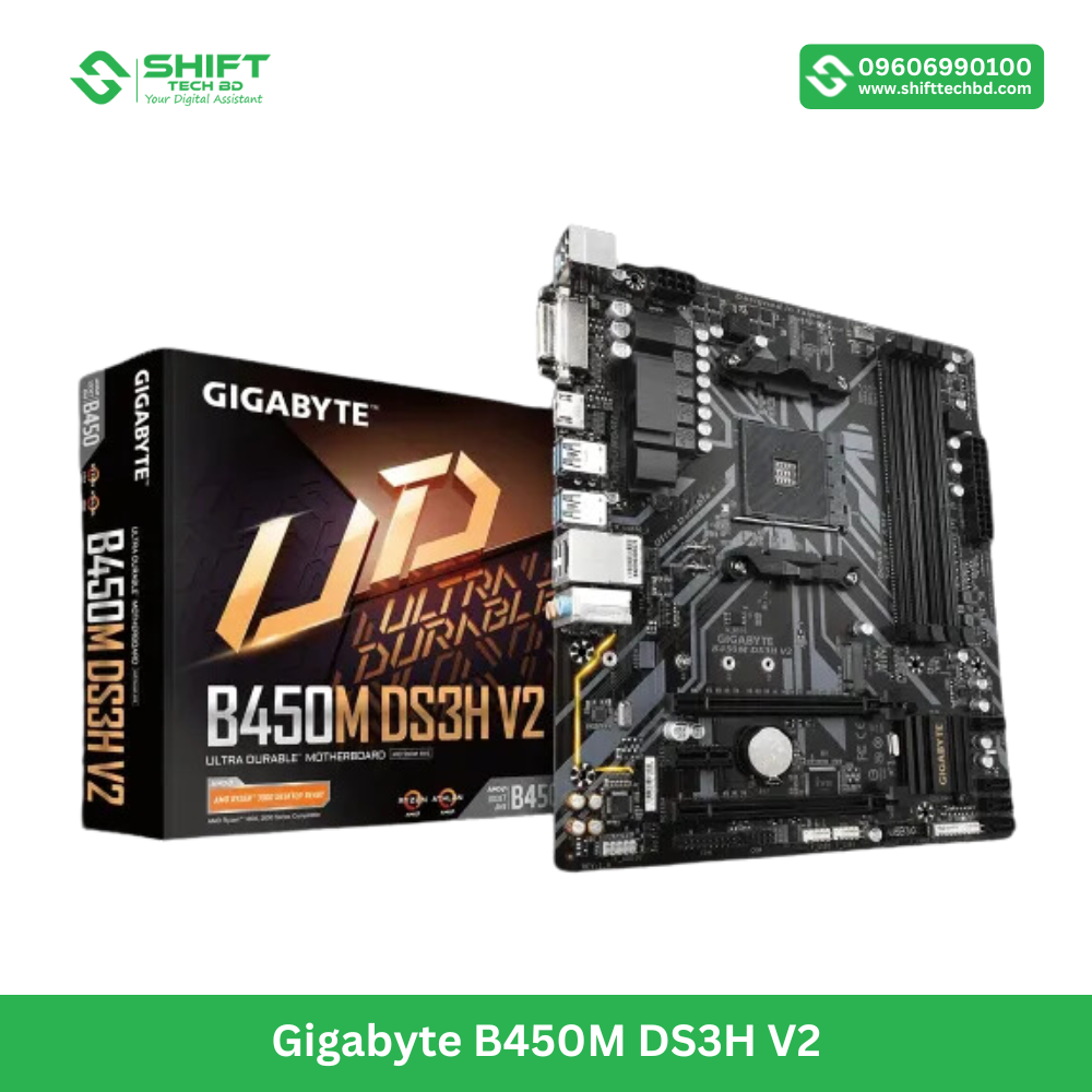 Gigabyte B450M DS3H V2