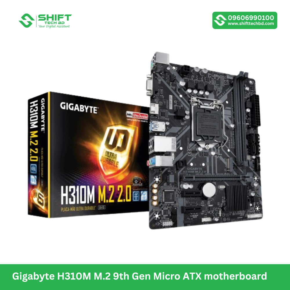Gigabyte H310M M.2 9th Gen Micro ATX motherboard