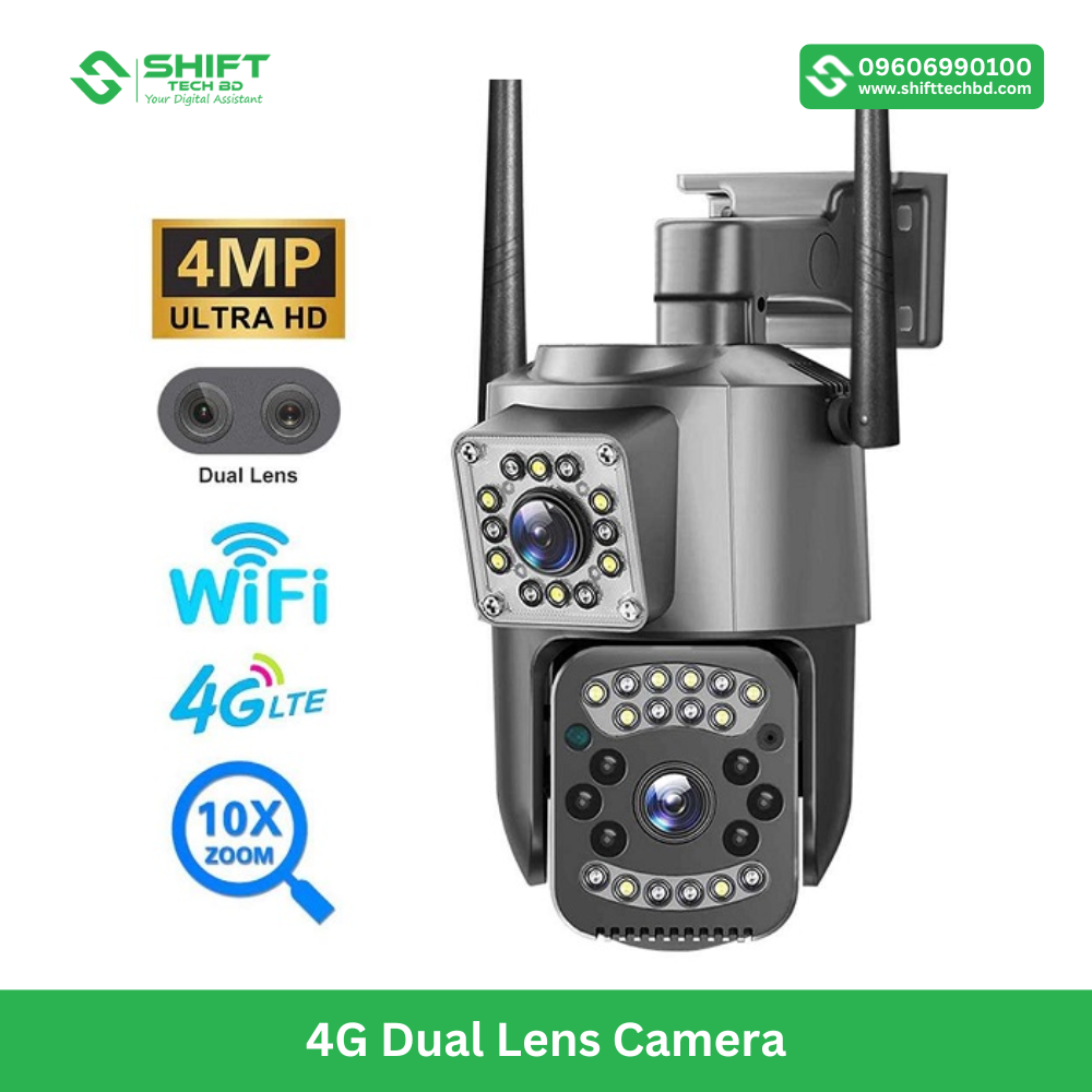 4G Dual Lens Camera
