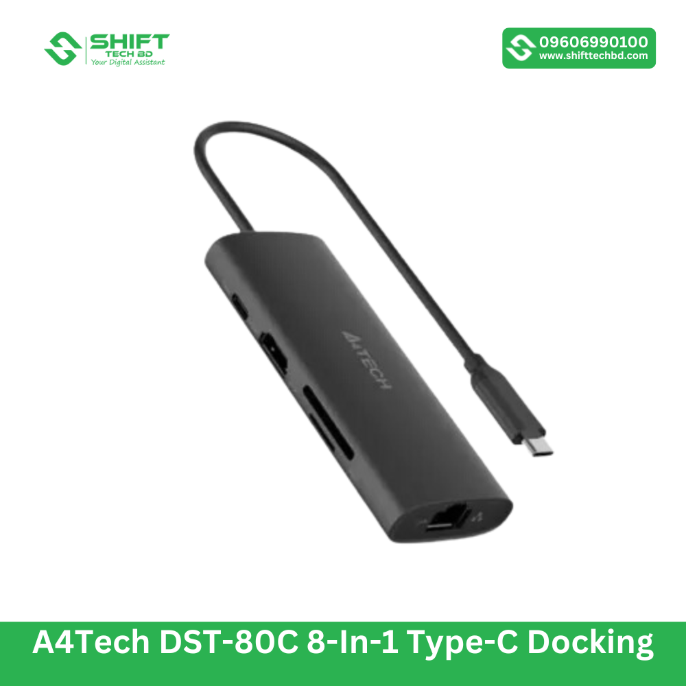 A4Tech DST-80C 8-In-1 Type-C Docking