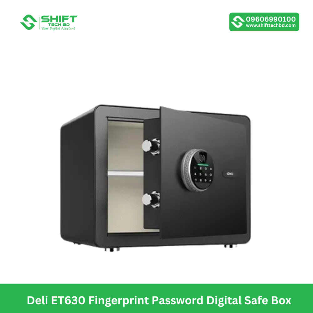 Deli ET630 Fingerprint Password Digital Safe Box