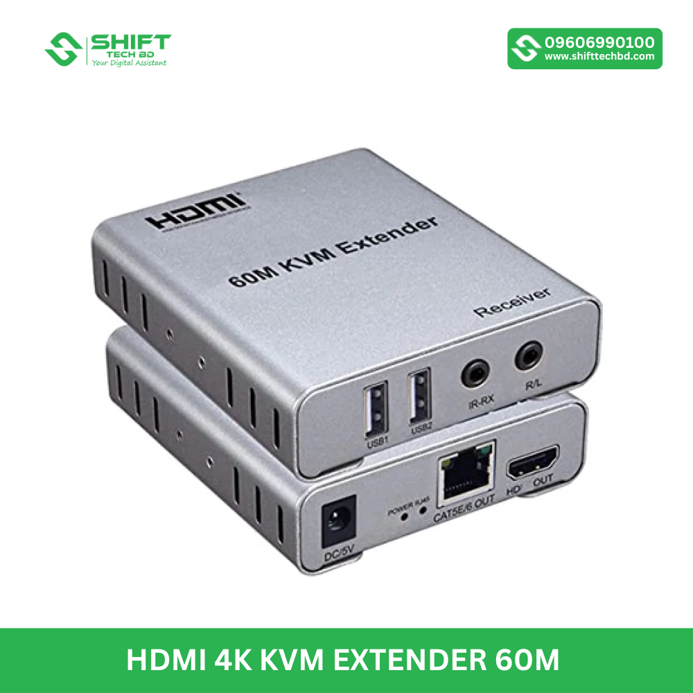 HDMI 4K KVM EXTENDER 60M