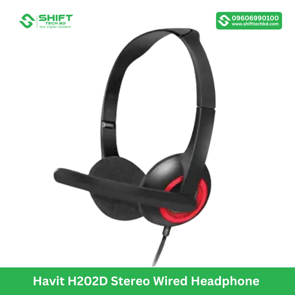 Havit H202D Stereo Wired Headphone