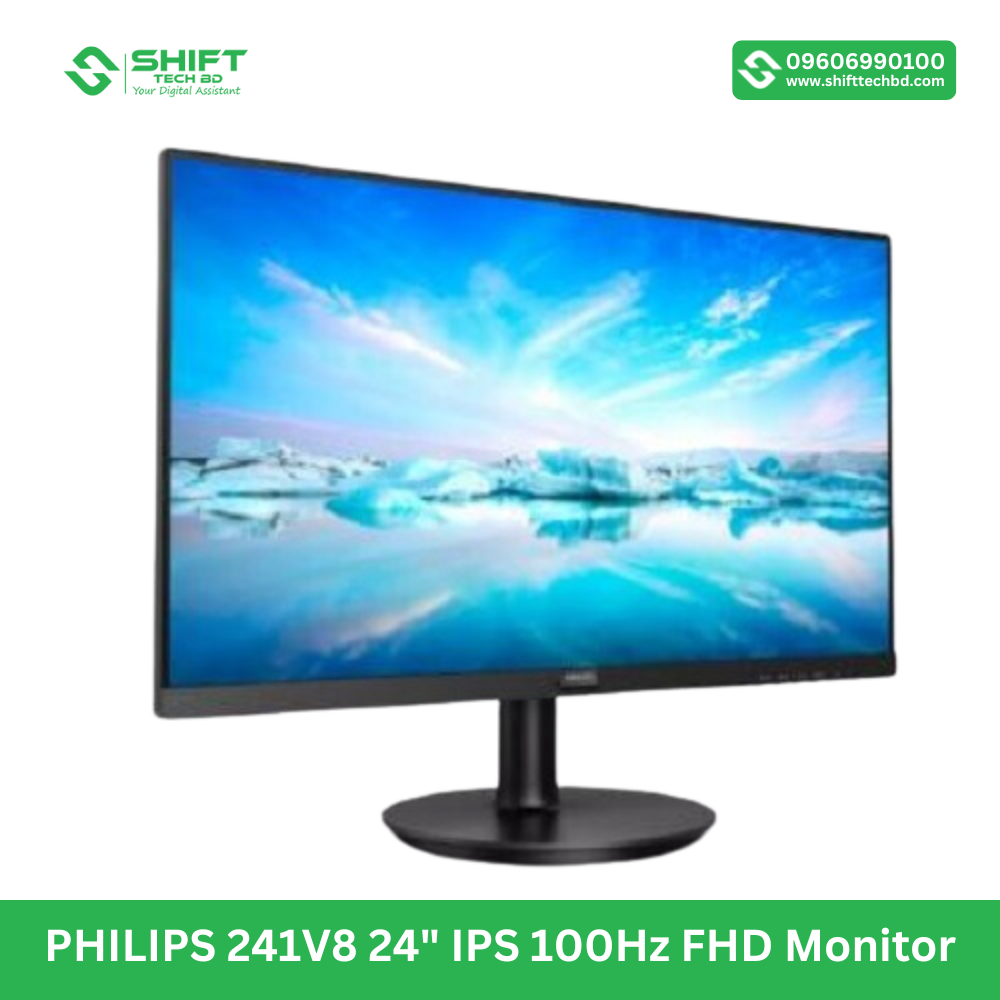 PHILIPS 241V8 24 IPS 100Hz FHD Monitor