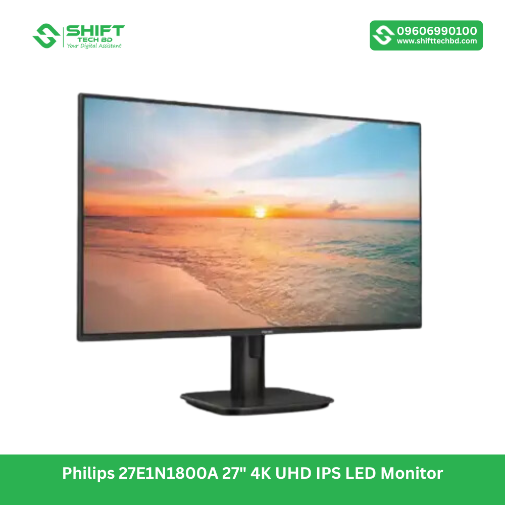 Philips 27E1N1800A 27 4K UHD IPS LED Monitor