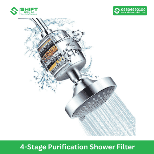 4-Stage Purification Shower Filter