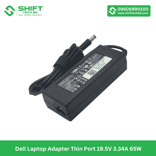 Dell Laptop Adapter Thin Port 19.5V 3.34A 65W