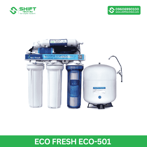 EcoFresh ECO-501 RO Water Purifier Price in Bangladesh, Specs