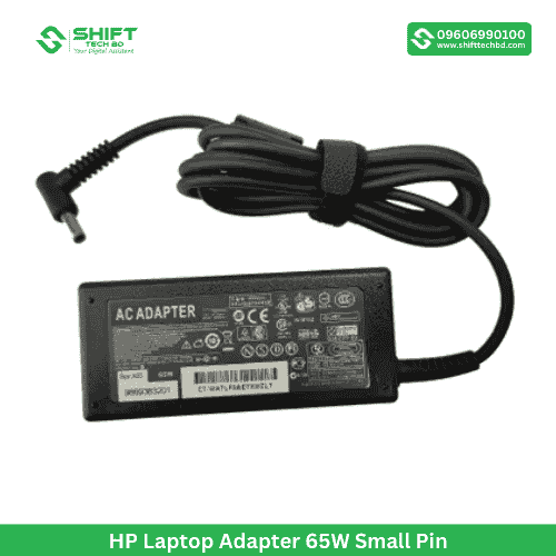 HP Laptop Adapter 65W Small Pin