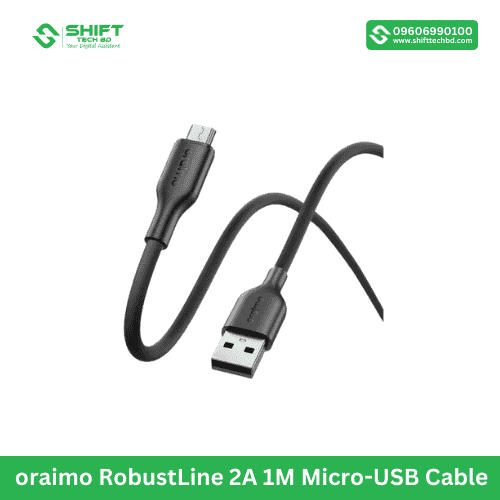 oraimo RobustLine 2A 1M Micro-USB Cable
