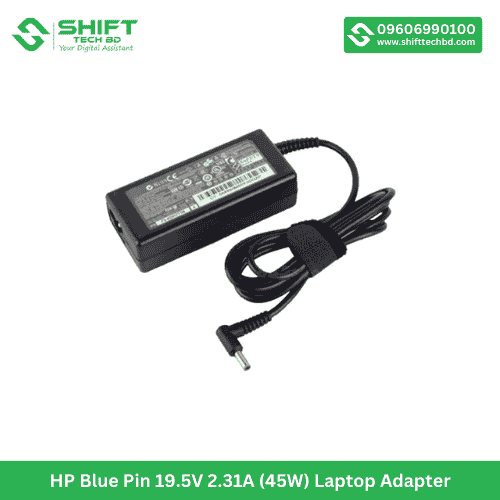 HP Blue Pin 19.5V 2.31A (45W) Laptop Adapter