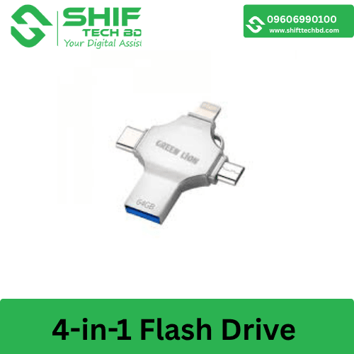 4 in 1 Flash Drive 128GB Superfast Pen Drive Price in Bangladesh