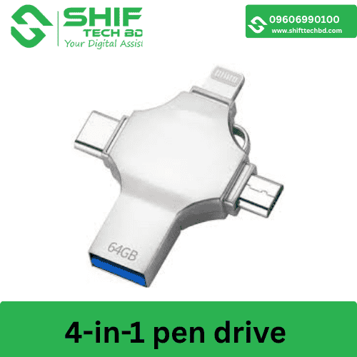 4-in-1 Flash Drive OTG Pen drive 64GB Price in Bangladesh