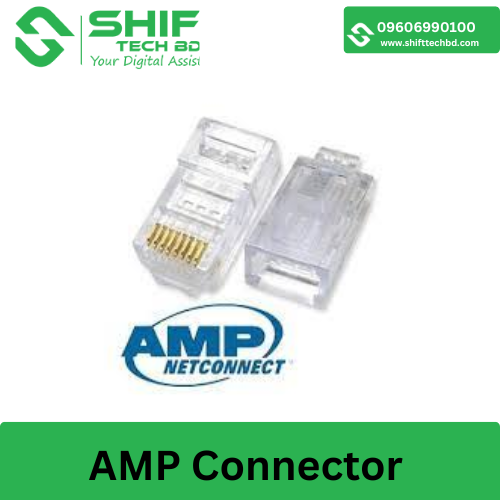 AMP Cat 6 RJ-45 Network Connector - 1 Pcs - ShiftTechBD