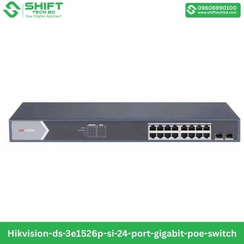 hikvision-ds-3e1526p-si-24-port-gigabit-poe-switch